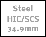 Stahl-Lenker HIC/SCS 34.9mm