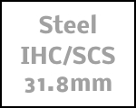 Stahl-Lenker IHC/SCS/ICS 31.8mm